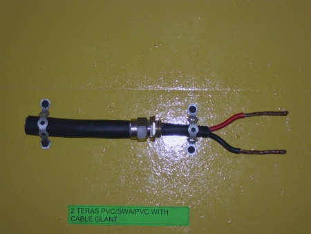2teras PVC SWA PVC with cable glant